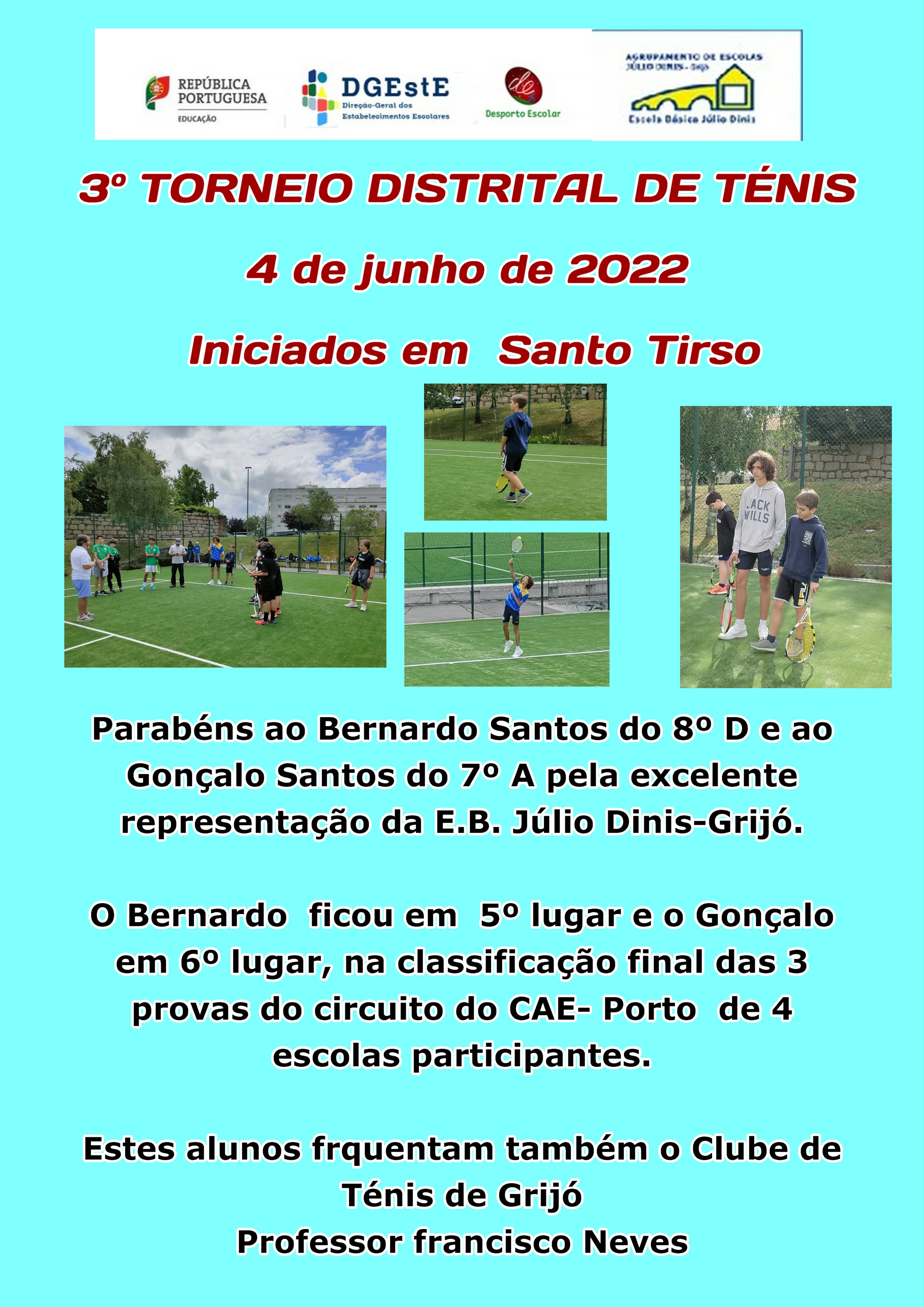 Escola D. Dinis participou no Torneio Distrital dos Clubes de